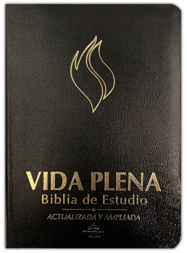Vida Plena Biblia de Estudio - Actualizada y Ampliada RVR 1960 Imitación Piel Negro - Imagen 3