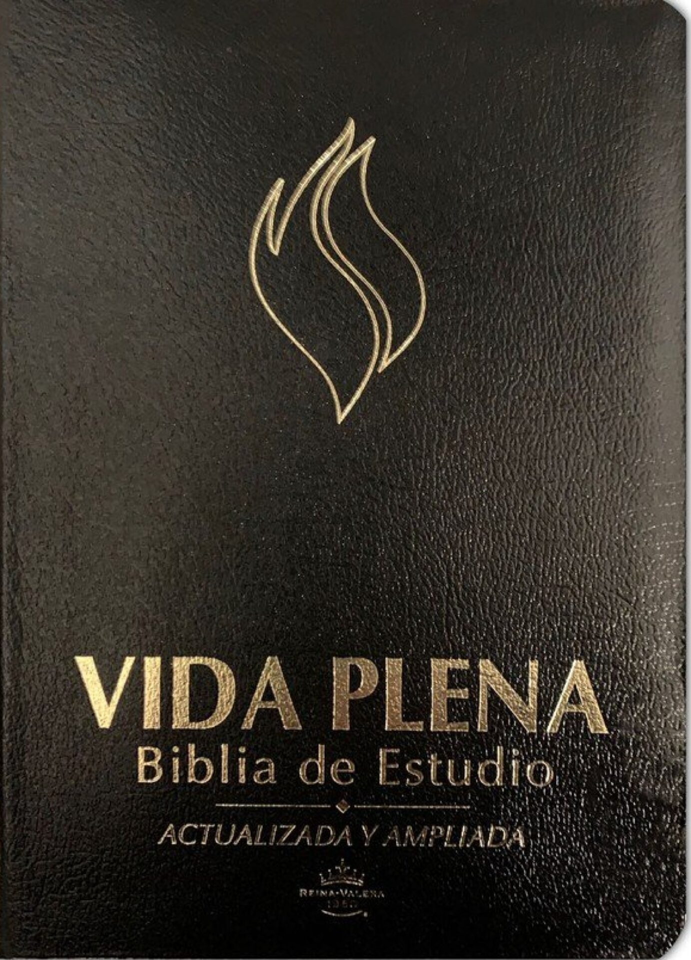 Vida Plena Biblia de Estudio - Actualizada y Ampliada RVR 1960 Imitación Piel Negro