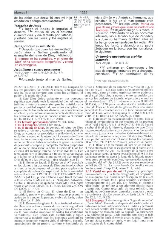 Vida Plena Biblia de Estudio - Actualizada y Ampliada RVR 1960 Imitación Piel Negro - Imagen 8