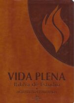 Biblia de Estudio Vida Plena RVR 1960 Imitación Piel Marrón con Indice