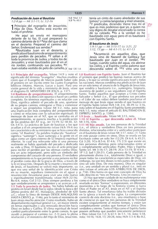 Biblia de Estudio Vida Plena RVR 1960 Imitación Piel Marrón con Indice - Imagen 6