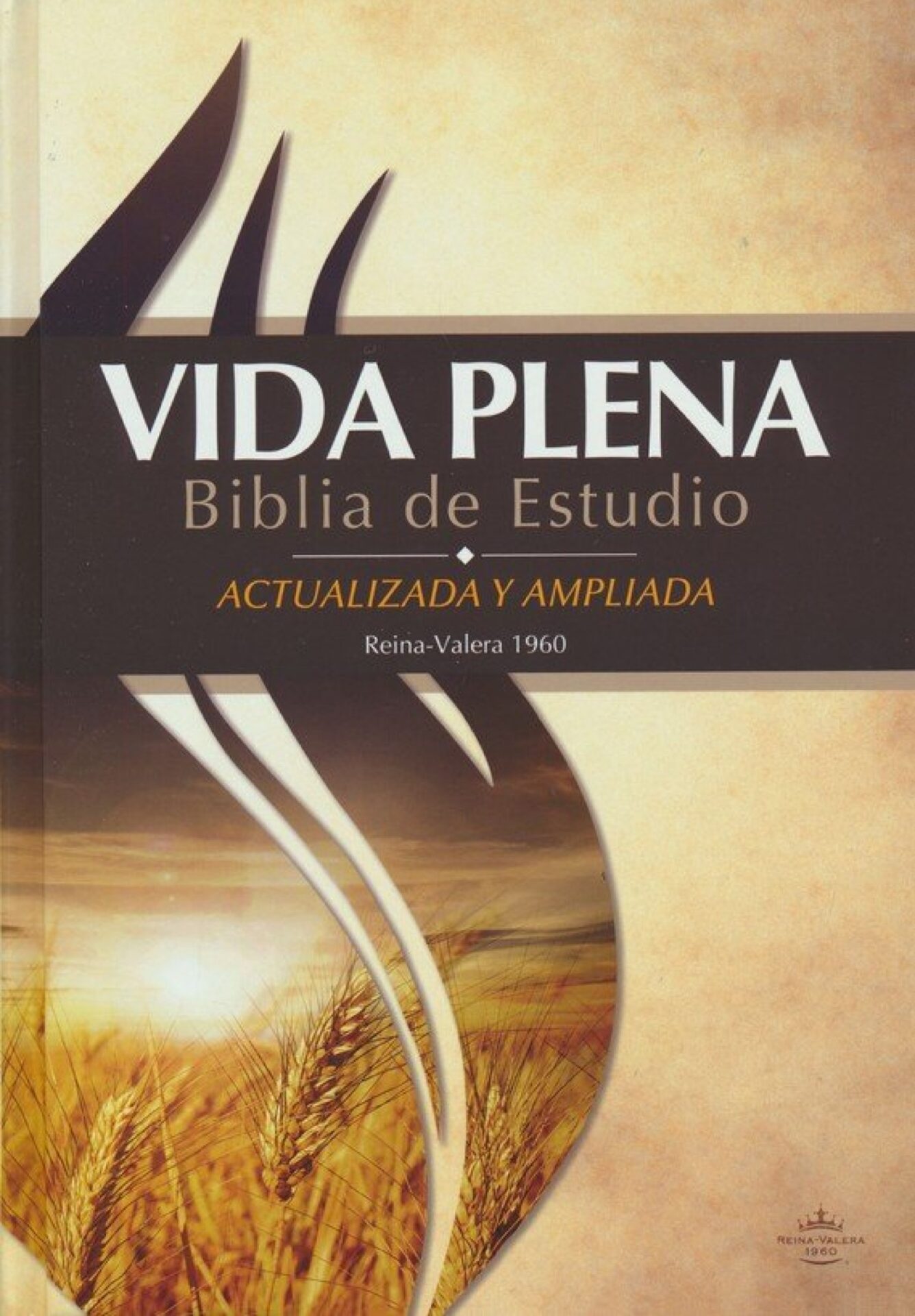 Biblia de Estudio Vida Plena RVR 1960 Tapa Dura con Indice