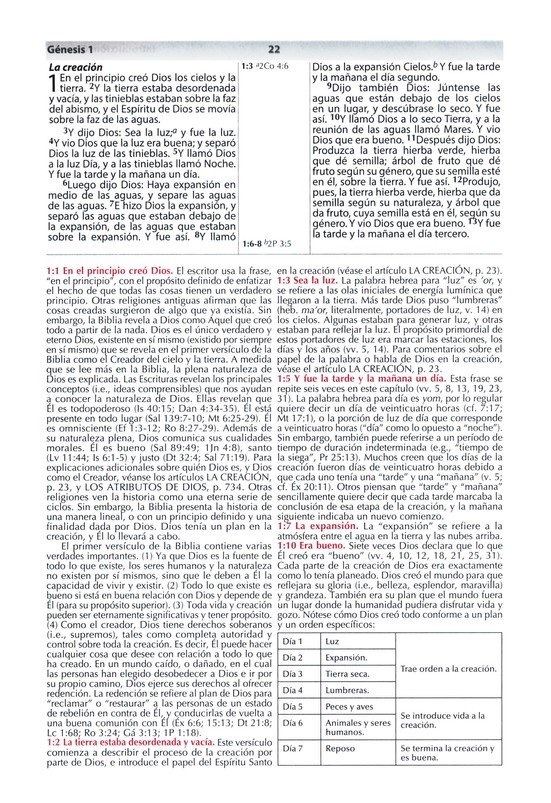 Biblia de Estudio Vida Plena RVR 1960 Tapa Dura con Indice - Imagen 3
