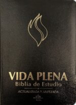 Vida Plena Biblia de Estudio - Actualizada y Ampliada RVR 1960 Imitación Piel Negro con Indice