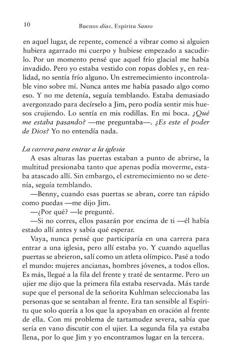Buenos Días, Espíritu Santo - Tapa Blanda - Benny Hinn - Imagen 7