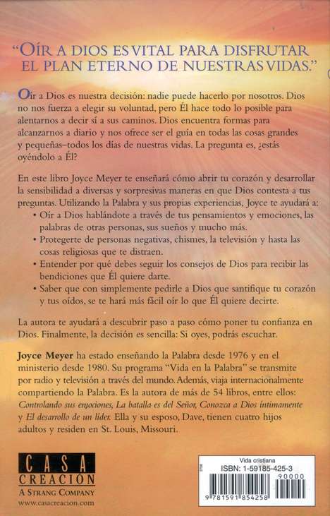 Como Oír a Dios - Tapa Blanda - Joyce Meyer - Imagen 9