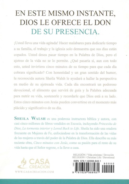 5 Minutos con Jesús - Tapa Blanda - Sheila Walsh - Imagen 9