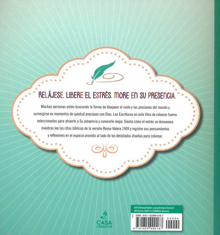 En su Presencia - Libro para colorear - Tapa Blanda - Casa Creación - Imagen 7