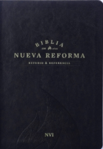 Biblia de Estudio Nueva Reforma Piel Italiana Negro NVI