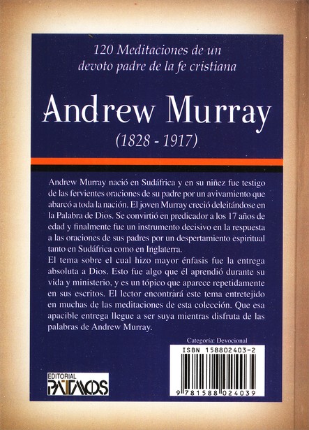 120 Meditaciones - Tapa Dura - Andrew Murray - Imagen 10
