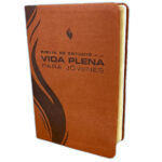 Biblia de Estudio de la Vida Plena para Jóvenes RV60 Imitación Piel Marrón