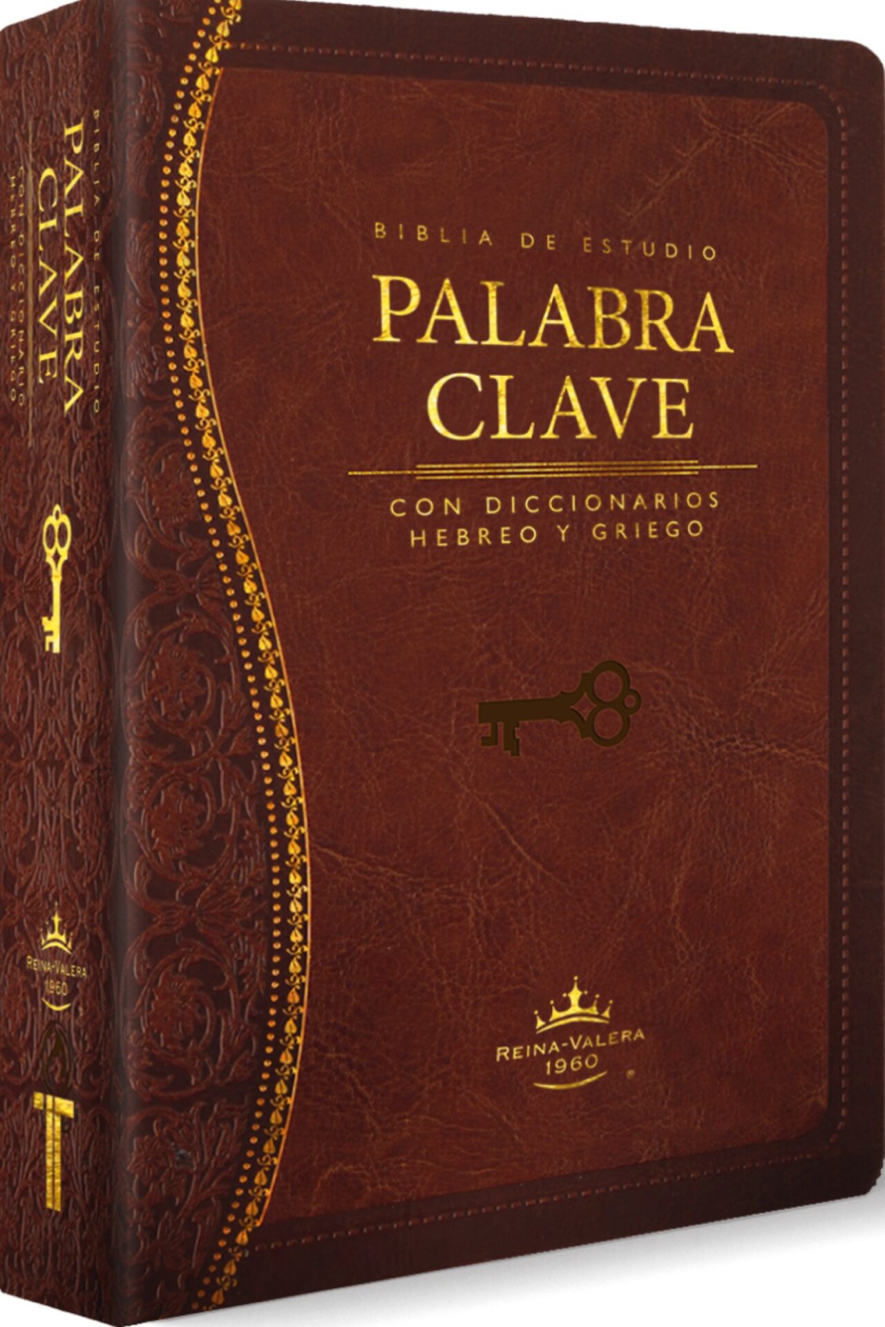 Biblia de Estudio Palabra Clave RV60 Imitación Piel Marrón