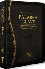 Biblia de Estudio Palabra Clave RV60 Imitación Piel Negro