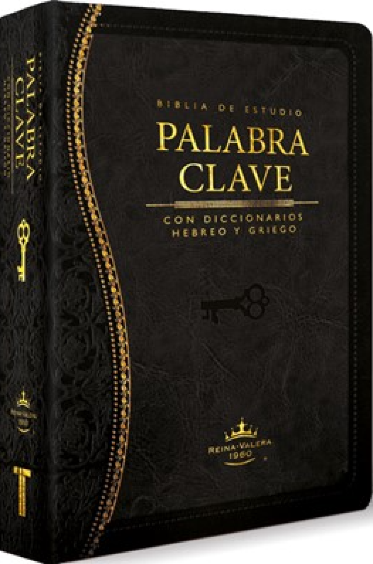 Biblia de Estudio Palabra Clave RV60 Imitación Piel Negro