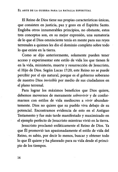 El Arte de la Guerra para la Batalla Espiritual - Tapa Blanda - Cindy Trimm - Imagen 7