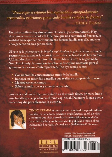 El Arte de la Guerra para la Batalla Espiritual - Tapa Blanda - Cindy Trimm - Imagen 9