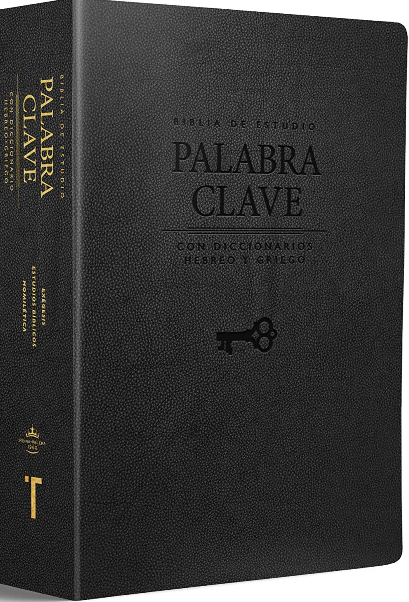 Biblia de Estudio Palabra Clave RV60 Piel Genuina con Indice