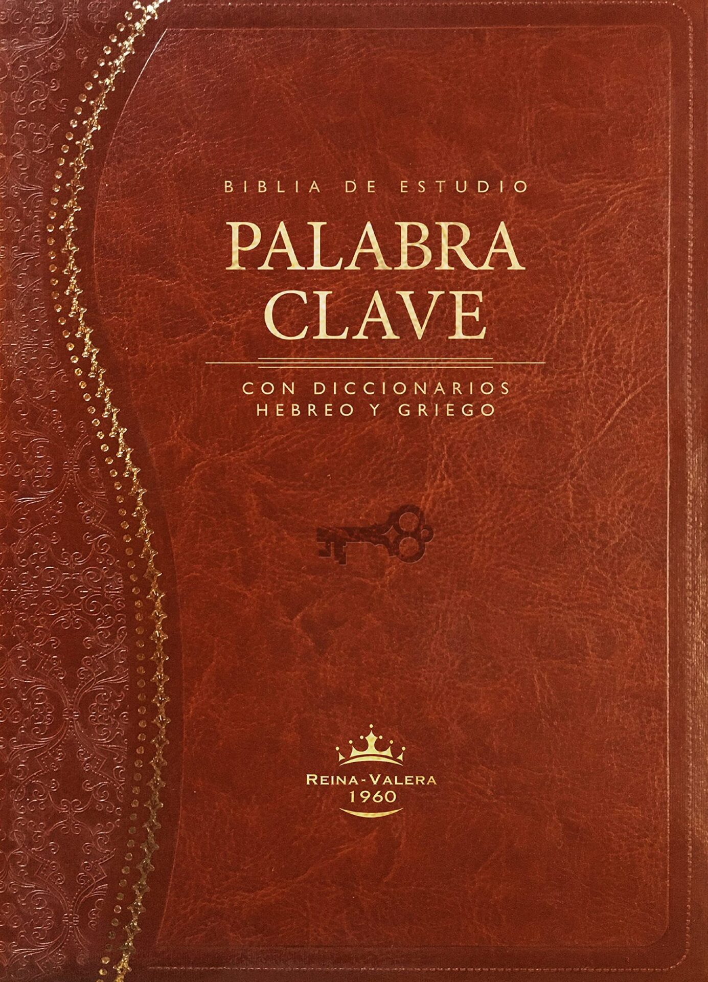 Biblia de Estudio Palabra Clave RV60 Tapa Dura Marrón
