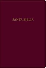 Biblia Reina Valera 1960 Letra Súper Gigante Imitación Piel Borgoña Con Indice