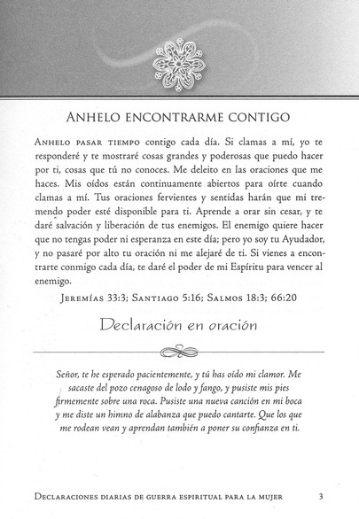 Declaraciones Diarias de Guerra Espiritual Para la Mujer - Tapa Dura - John Eckhardt - Imagen 5