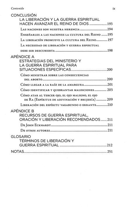 Manual De Liberación y Guerra Espiritual - Tapa Blanda - John Eckhardt - Imagen 7