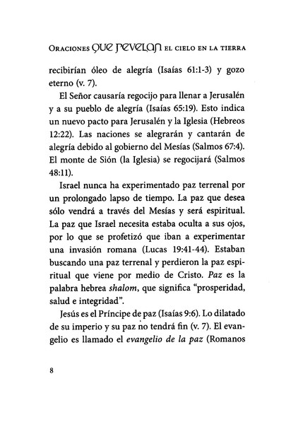 Oraciones Que Revelan El Cielo En La Tierra - Tapa Blanda - John Eckhardt - Imagen 5