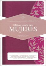Alternative view of Biblia Reina Valera 1960 De Estudio Para Mujeres Vino Tinto Fucsia Símil Piel