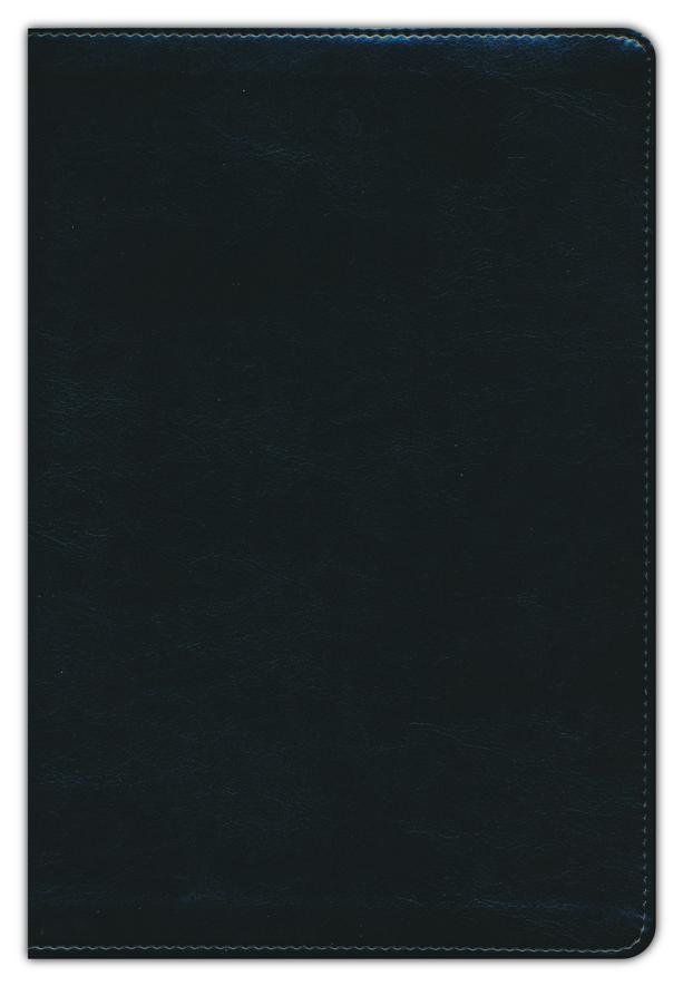 RVR 1960 Biblia de Estudio Arcoiris Negro Símil Piel - Imagen 3