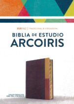 Alternative view of RVR 1960 Biblia de Estudio Arcoiris Cocoa Terracota  Símil Piel Con Indice