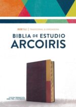 RVR 1960 Biblia de Estudio Arcoiris Cocoa Terracota Símil Piel Con Indice