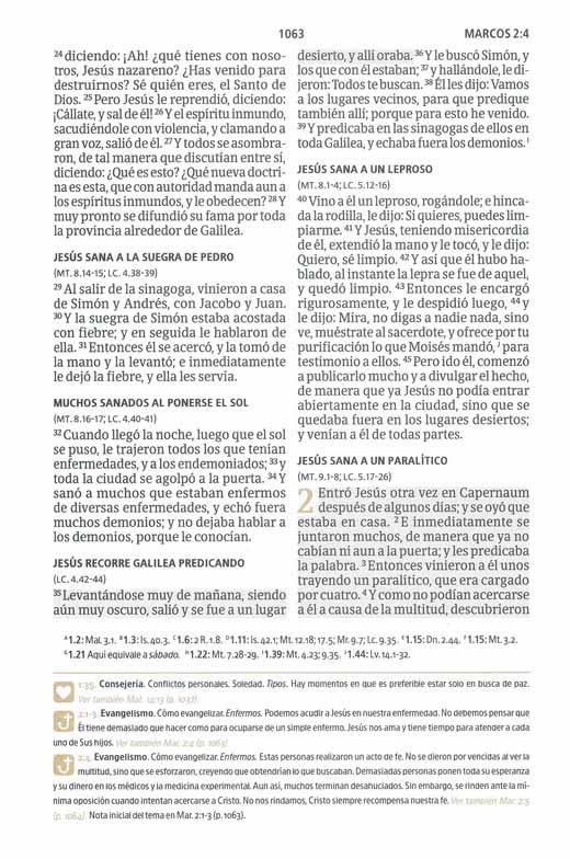 RVR 1960 Biblia del Pescador Edición Liderazgo Negro Símil Piel - Imagen 8