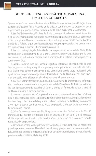 Guía Esencial De La Biblia Tapa Dura - Imagen 9