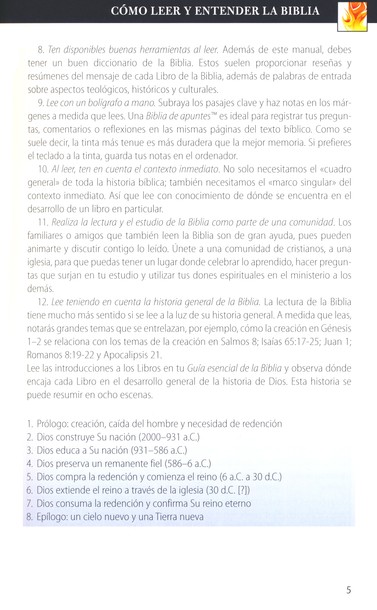 Guía Esencial De La Biblia Tapa Dura - Imagen 10