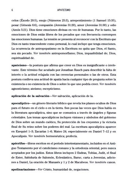 Diccionario Conciso de Términos Teológicos - Tapa Dura - Christopher W. Morgan - Imagen 10