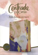 Biblia RVR1960 Centrada En Cristo, Matizada Símil Piel
