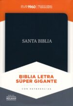 Alternative view of RVR 1960 Biblia Letra Súper Gigante Negro, Piel Fabricada Con Indice