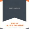 Biblia Reina Valera 1960 Letra Gigante Piel Fabricada, Negro, Con Indice