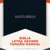 Biblia Reina Valera 1960 Tamaño Manual Letra Grande, Piel Fabricada, Negro - Imagen 2
