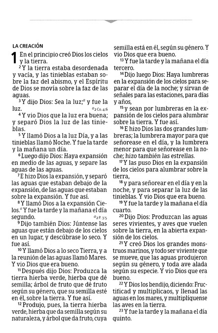 Biblia Reina Valera 1960 Tamaño Manual Letra Grande, Marrón Piel Fabricada Con Indice - Imagen 5