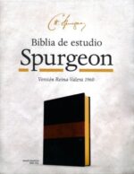 Alternative view of RVR 1960 Biblia De Estudio Spurgeon Negro Marrón Símil Piel