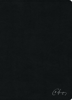 RVR 1960 Biblia De Estudio Spurgeon, Negro Piel Genuina - Imagen 3