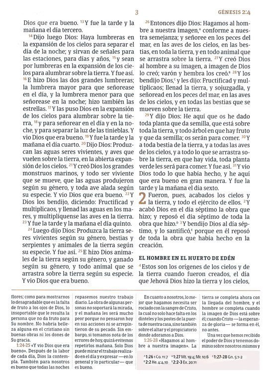 RVR 1960 Biblia De Estudio Spurgeon, Negro Piel Genuina - Imagen 5