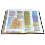 Alternative view of RVR 1960 Biblia de Estudio Arcoiris Cocoa Terracota  Símil Piel