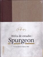 RVR 1960 Biblia de Estudio Spurgeon, Marrón Claro, Tela - Tapa Dura Ilustrado