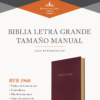 Biblia RVR60 Letra Grande Manual Borgoña Imitación Piel - Imagen 3