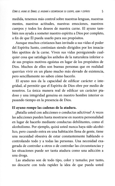 La Desintoxicación de Daniel - Tapa Blanda - Don Colbert - Imagen 8