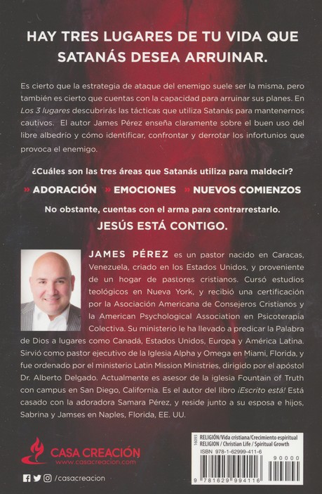 Los 3 Lugares - Tapa Blanda - James Pérez - Imagen 2