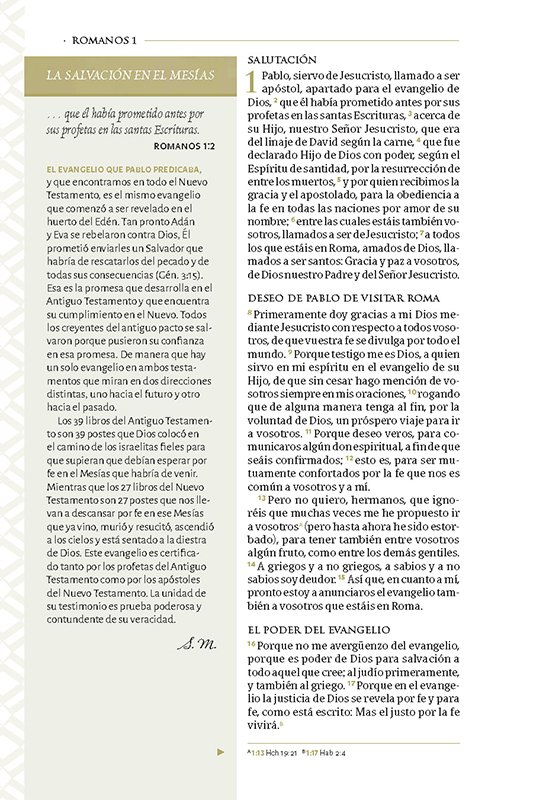 RVR 1960 Biblia Temática De Estudio, Negro Símil Piel - Imagen 5