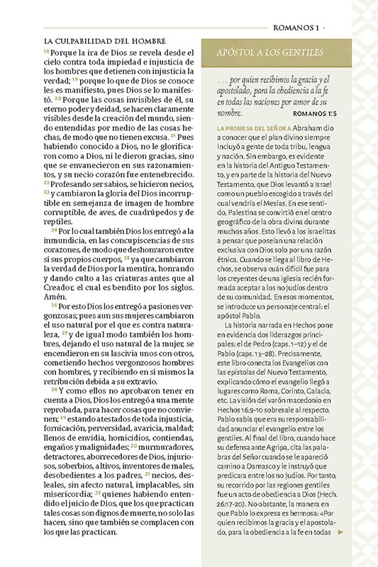RVR 1960 Biblia Temática De Estudio, Negro Símil Piel - Imagen 6