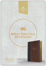 Alternative view of RVR 1960 Biblia Temática De Estudio, Marrón Oscuro/Marrón Piel Fabricada Con Indice